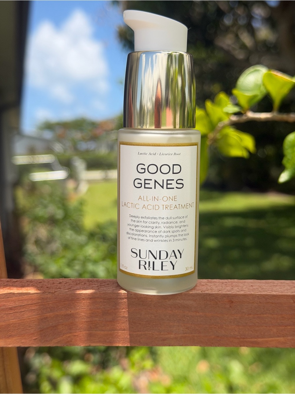SUNDAY RILEY Good Genes Serum for Face 1oz